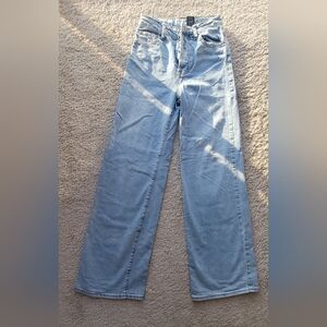 S.O.N.G. Light Blue Wide-Leg Jeans